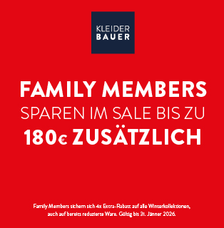 SPAREN BEI KLEIDER BAUER!