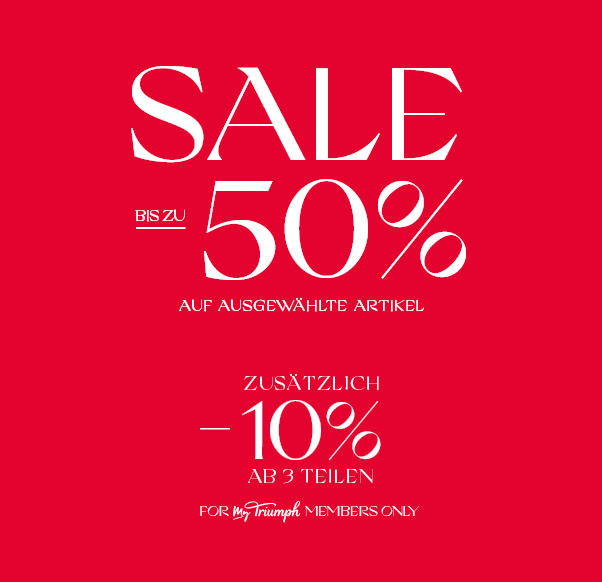 SALE: Bis zu -50% bei Triumph!