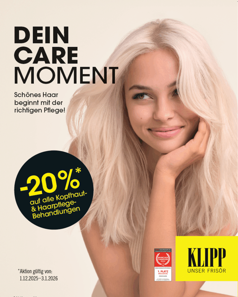 DEIN CARE MOMENT BEI KLIPP!
