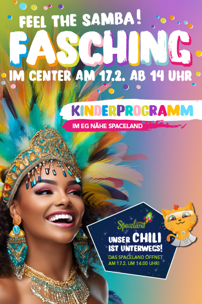 KINDERPROGRAMM ZUM FASCHING AM 17.2. AB 14 UHR!