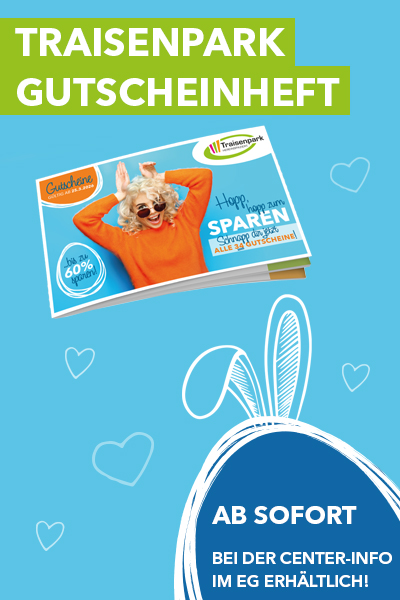Traisenpark Gutscheinheft ab sofort erhältlich!