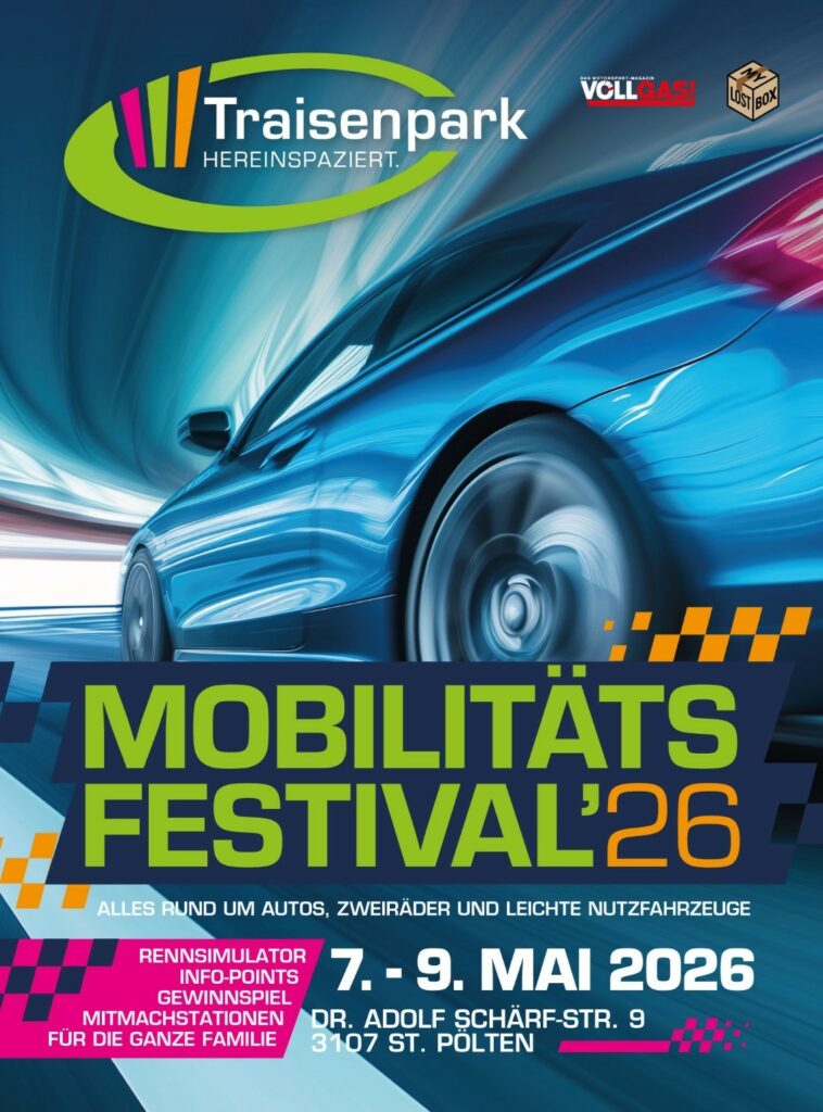 GROSSES MOBILITÄTSFESTIVAL VON 7. BIS 9. MAI!