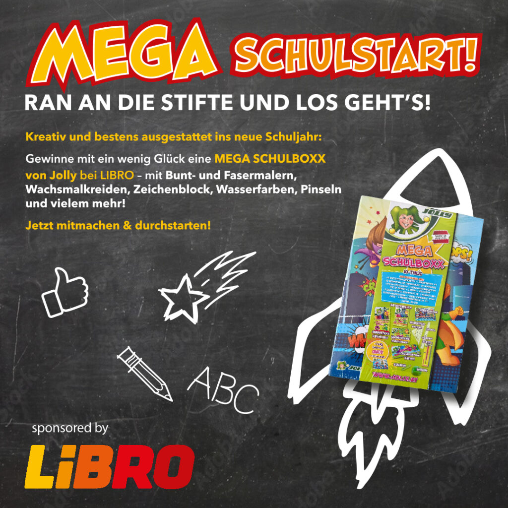 MEGA SCHULSTART: Back to School Gewinnspiel!