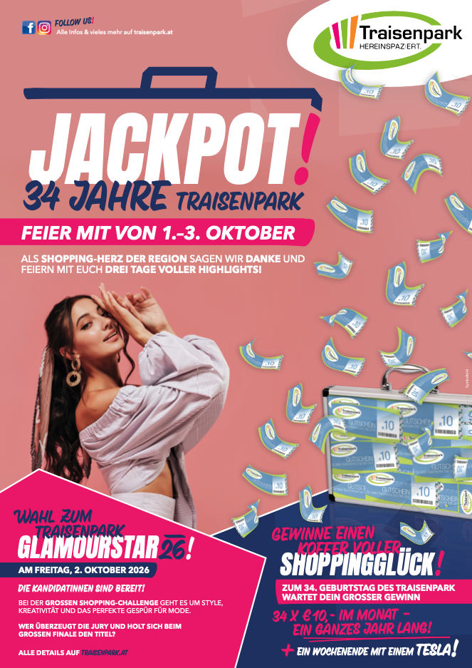 Unser Geburtstagsflugblatt mit jeder Menge Rabattaktionen