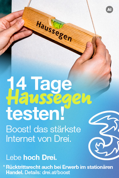 TOLLE AKTION VON DREI!