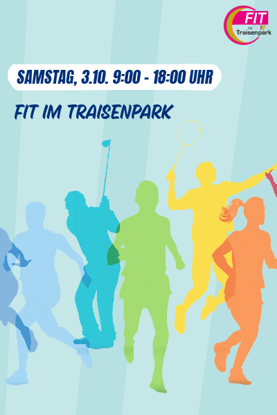Fit im Traisenpark – Sport erleben, ausprobieren & mitmachen!